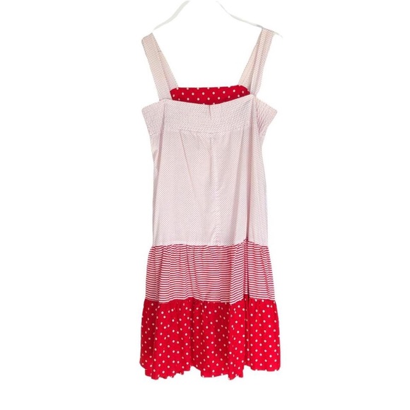 60s Vintage Krist Gudnason Swiss dot prairie dress - Picture 3 of 7